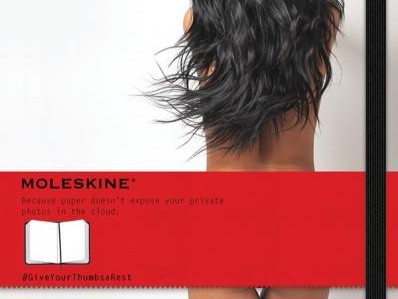 Moleskine: un’adv per amore della carta stampata