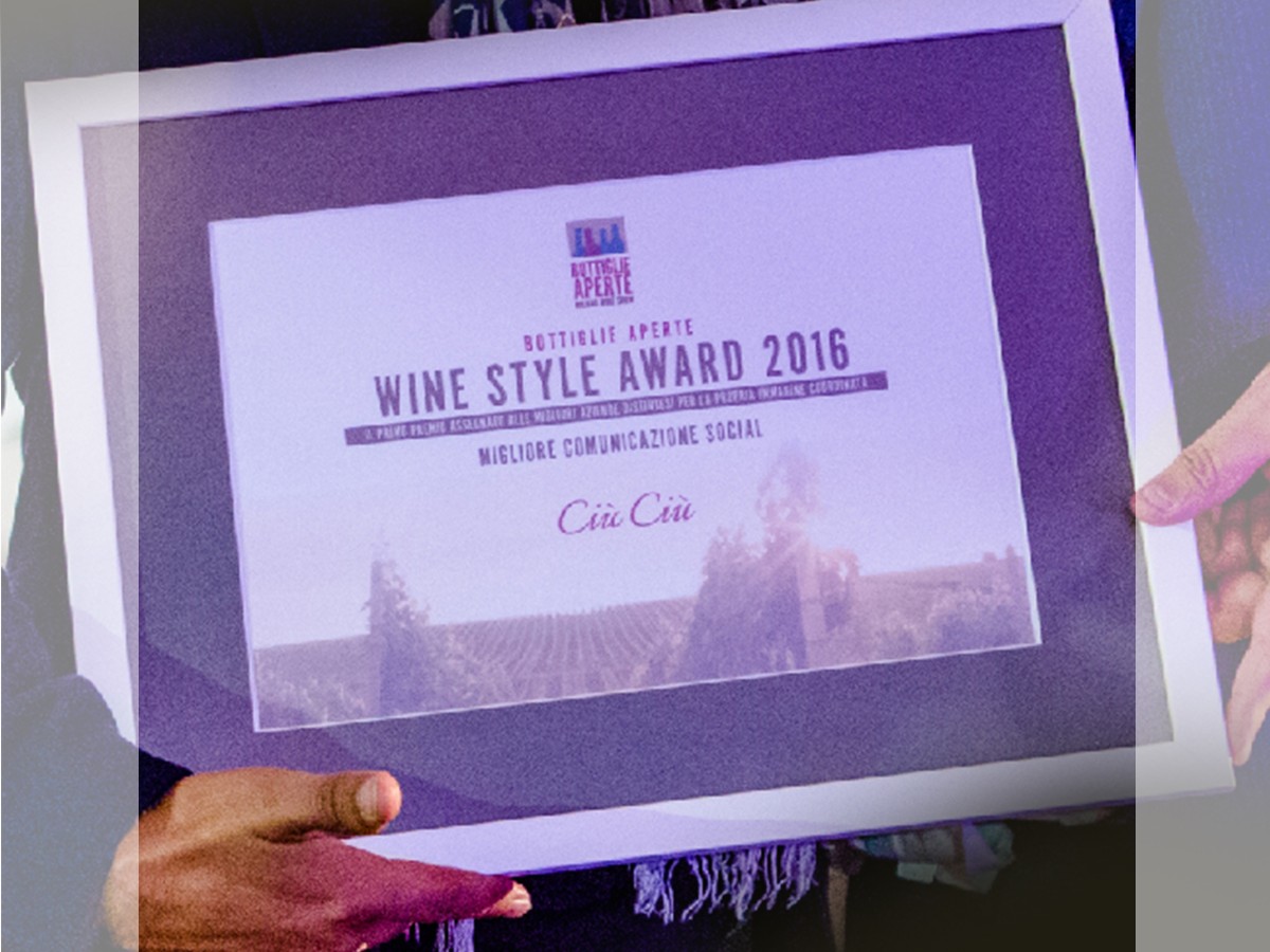 Premio per la “Migliore Comunicazione Social” all’azienda Ciù Ciù: la gestione dell’attività è affidata a MAP!