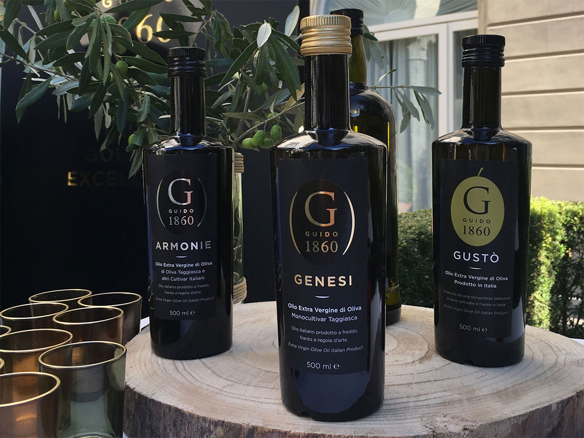 Il lancio del nuovo olio Guido 1860