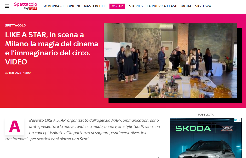 Anche SKYTg24 parla del nostro #MAPDAY!